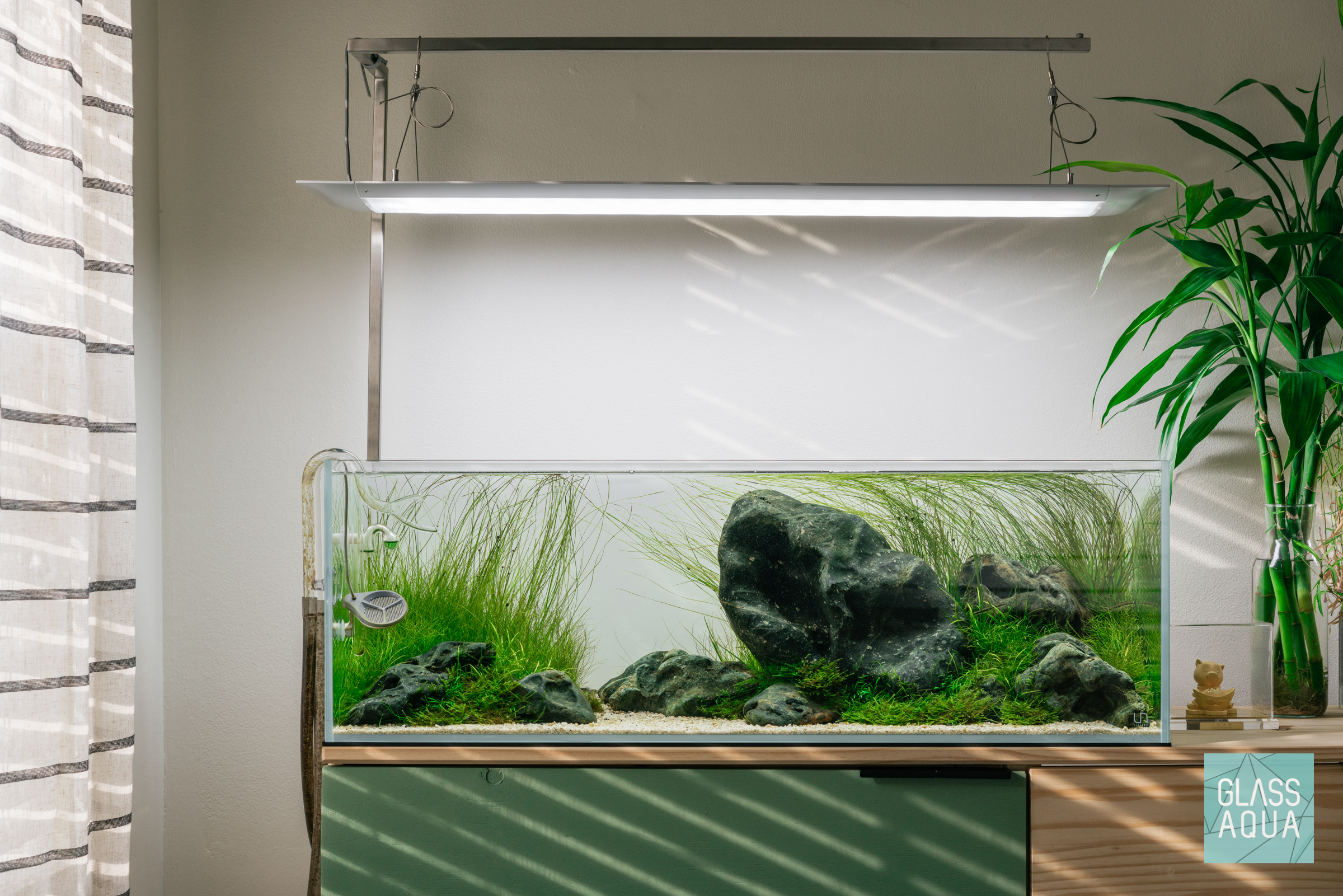 Ultum Nature Systems UNS 90L Long Bookshelf Glass Aquarium Fish