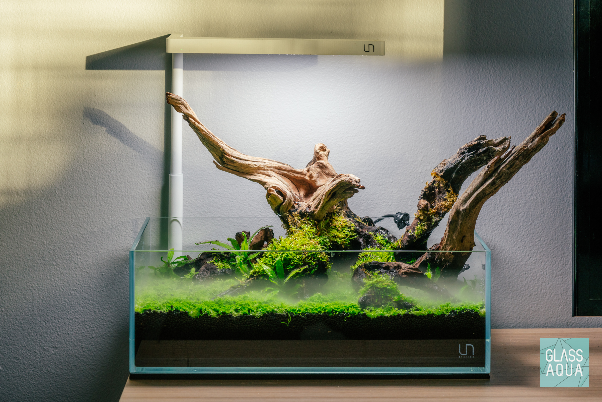 Ultum Nature Systems UNS 5S Shallow Rimless Glass Aquarium Fish Tank - Glass  Aqua
