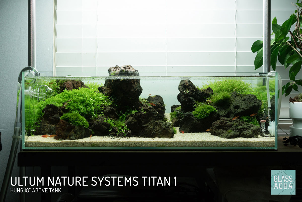 Ultum Nature Systems UNS 60S Shallow Planted Aquarium Tank Titan 1 RGB